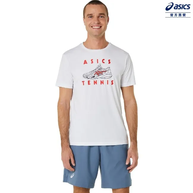 ASICS 亞瑟士 短袖上衣 男款  網球 上衣 2041A257-400 歷史價格詳細信息