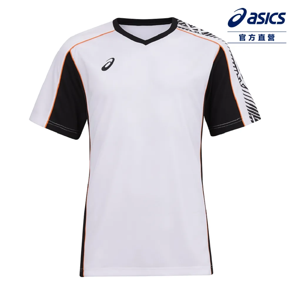 【asics 亞瑟士】短袖上衣 男女中性款 排球 服飾(2053A145-100) 歷史價格詳細信息