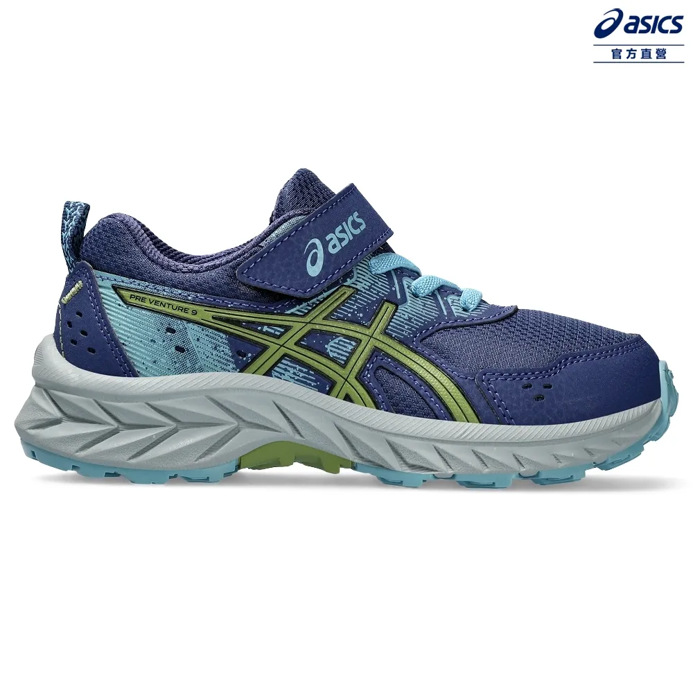 Asics Pre Venture 9 PS [1014A277-001] 中童 慢跑鞋 運動 緩震 透氣 防滑 黑黃 歷史價格詳細信息