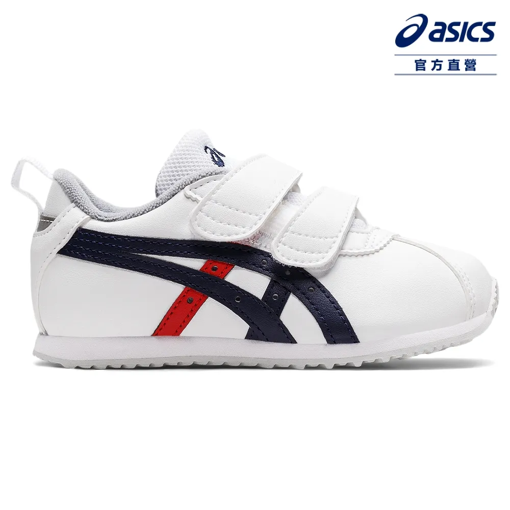 Asics 童鞋 Cotla Mini SL 中小童 兒童 白 藍紅 魔鬼氈 皮革 休閒 ACS 1144A225101 歷史價格詳細信息