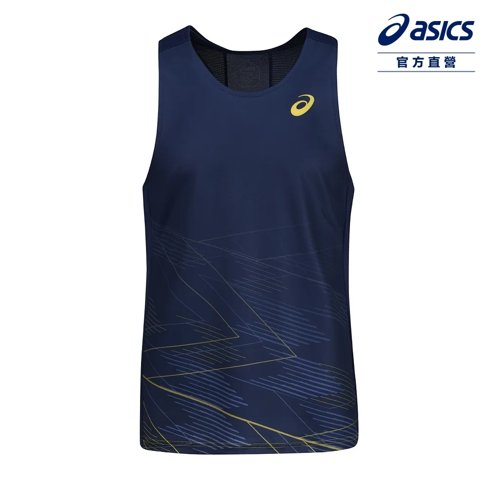 【asics 亞瑟士】田徑背心 男女中性款  田徑 上衣(2093A198-100) 歷史價格詳細信息
