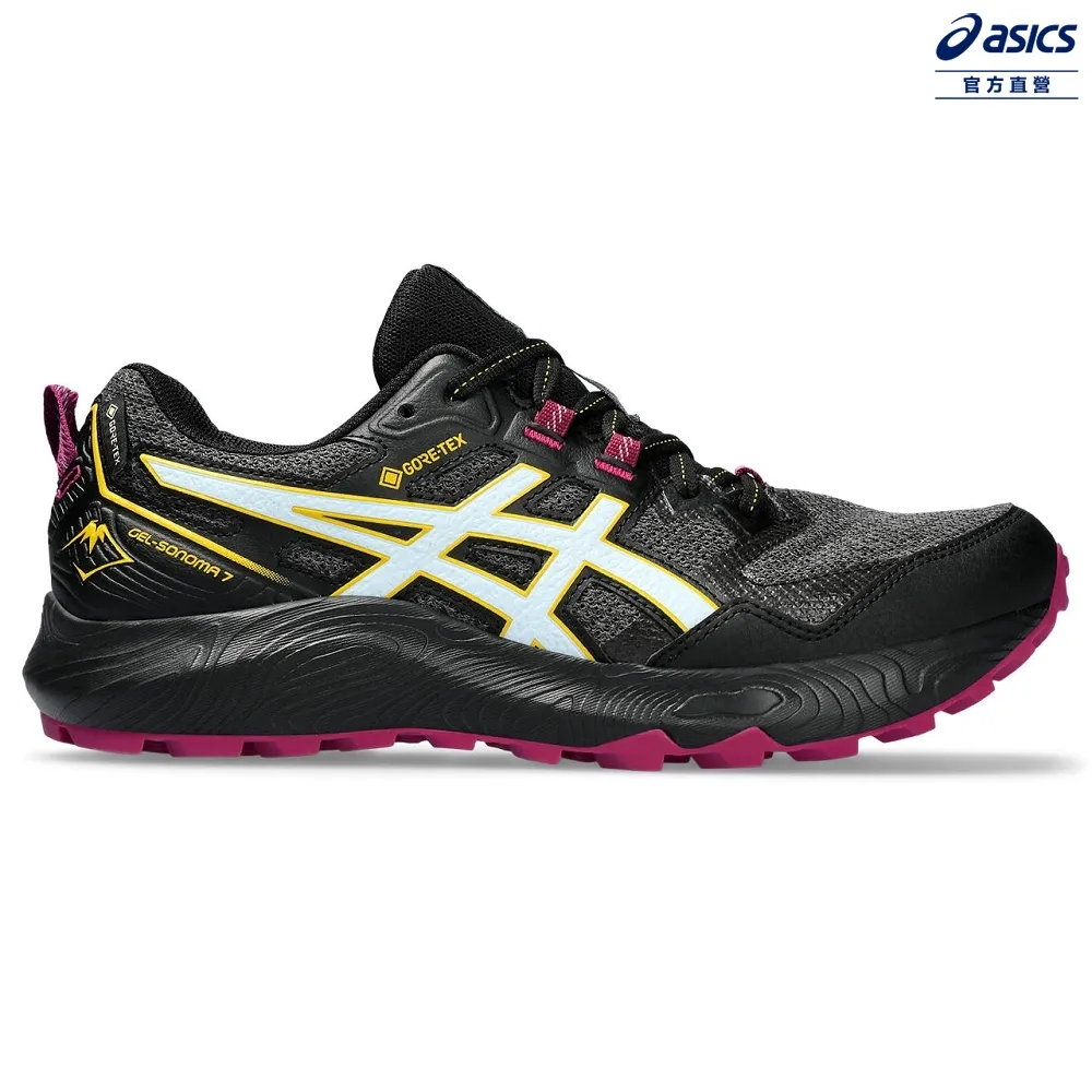 Asics 慢跑鞋 GEL-Sonoma 7 GTX 女鞋 黑 全黑 防水 戶外 緩衝 運動鞋 越野 1012B414002 歷史價格詳細信息