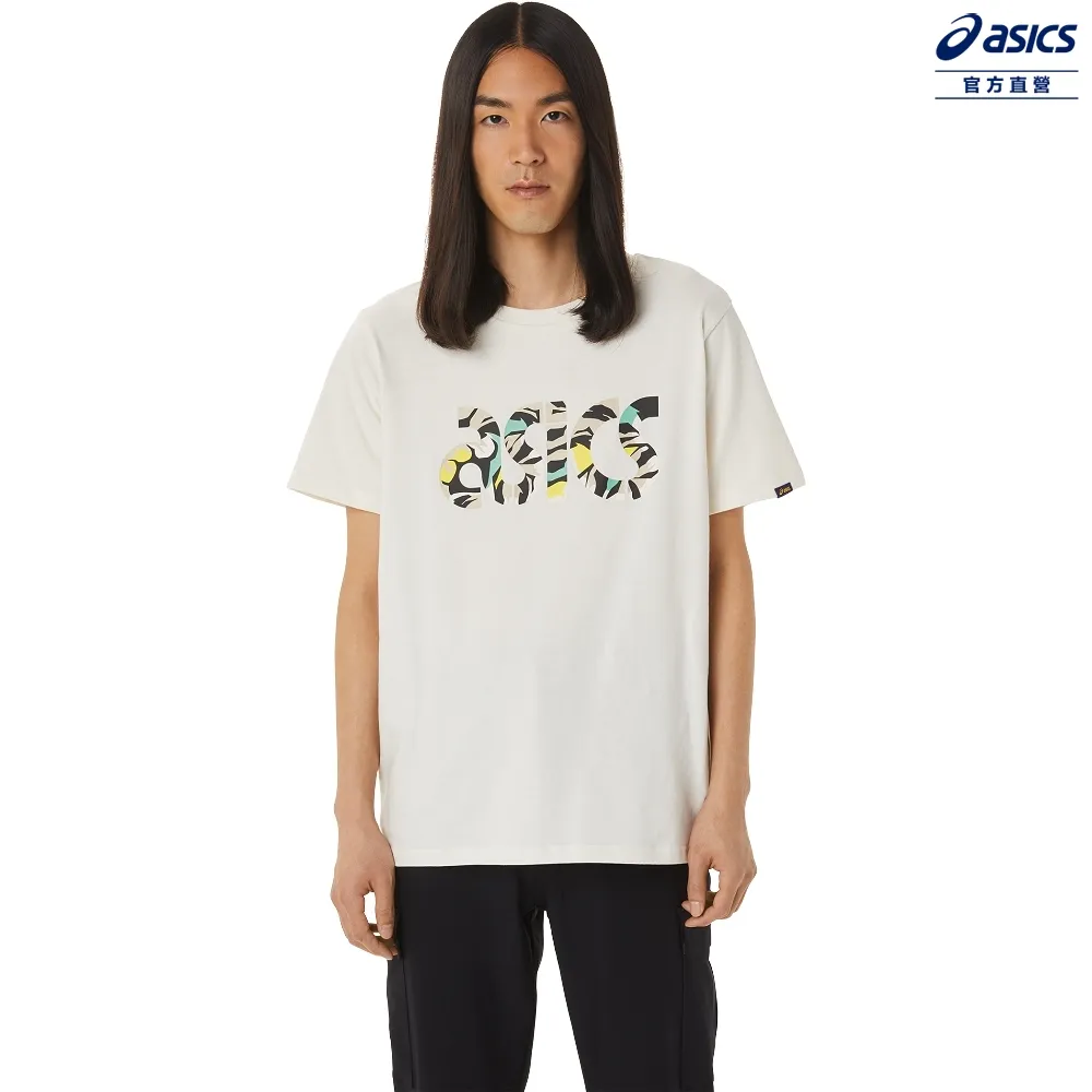 ASICS 亞瑟士 LOGO短袖上衣 男女中性款  運動休閒 服飾  2203A128-001 歷史價格詳細信息