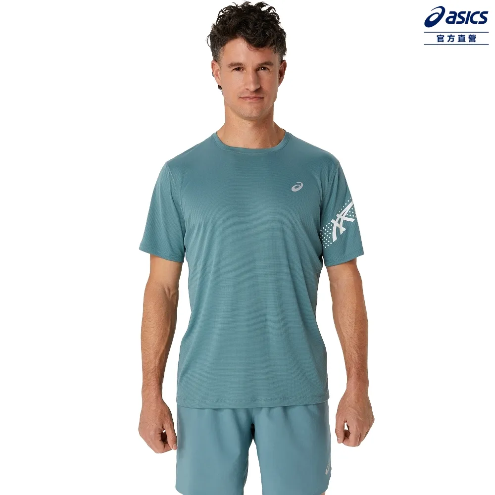 Asics Icon [2011C734-001] 男 短袖 上衣 T恤 海外版 運動 慢跑 路跑 透氣 亞瑟士 黑 歷史價格詳細信息