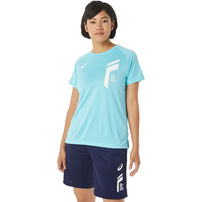 ASICS 亞瑟士 女 短袖上衣 女款  訓練 上衣 2032C806-401 歷史價格詳細信息