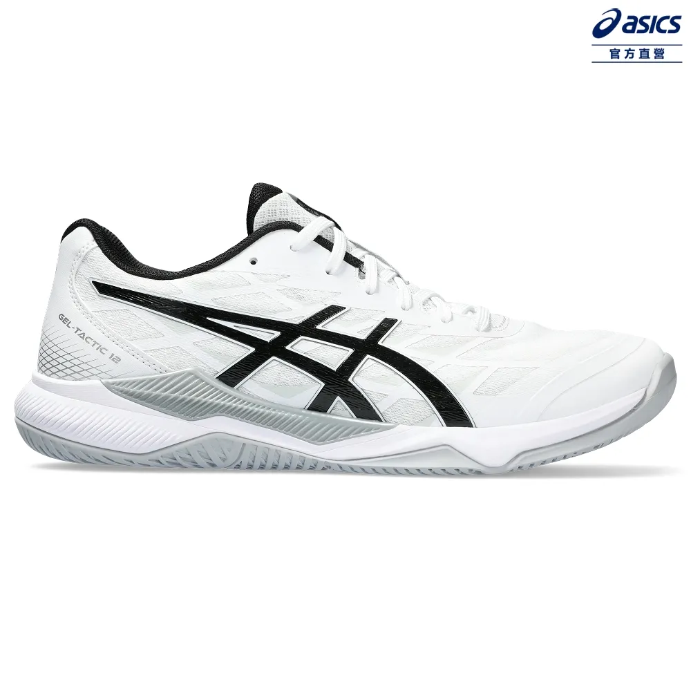 Asics GEL-Tactic 12 1071A090-100 男 排球鞋 室內 運動 支撐 穩定 緩震 白黑 歷史價格詳細信息