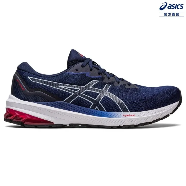 Asics 慢跑鞋 GT-1000 11 4E 超寬楦 深藍 黑 紅 亞瑟士 男鞋 【ACS】 1011B356403 歷史價格詳細信息