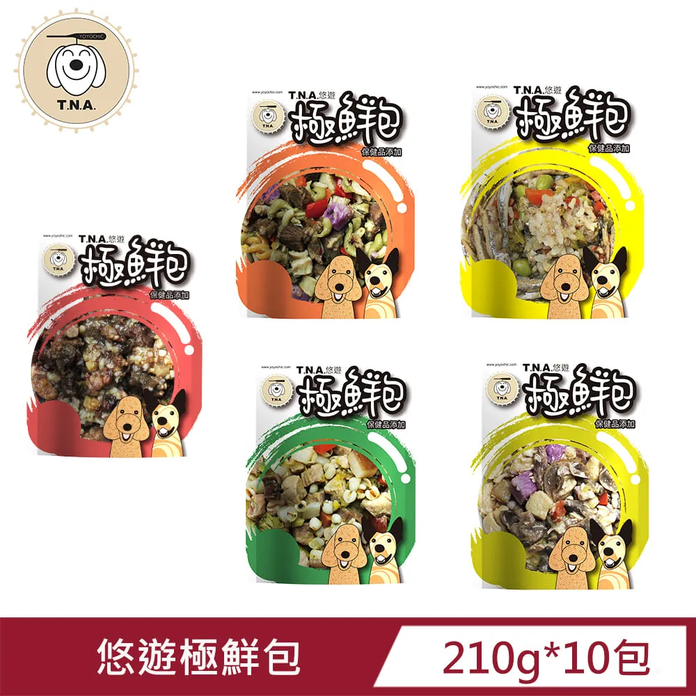 【T.N.A. 悠遊系列】極鮮包系列-天然食材添加保健品的寵物鮮食-210g×20入組-犬貓通用(寵物鮮食) 歷史價格詳細信息