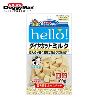 DoggyMan 犬用Hello角切塊【乳香牛奶塊】100g『WANG』 歷史價格詳細信息