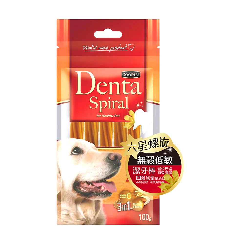 GOODIES 無穀低敏潔牙棒 500g 六星螺旋 十字造型 歷史價格詳細信息