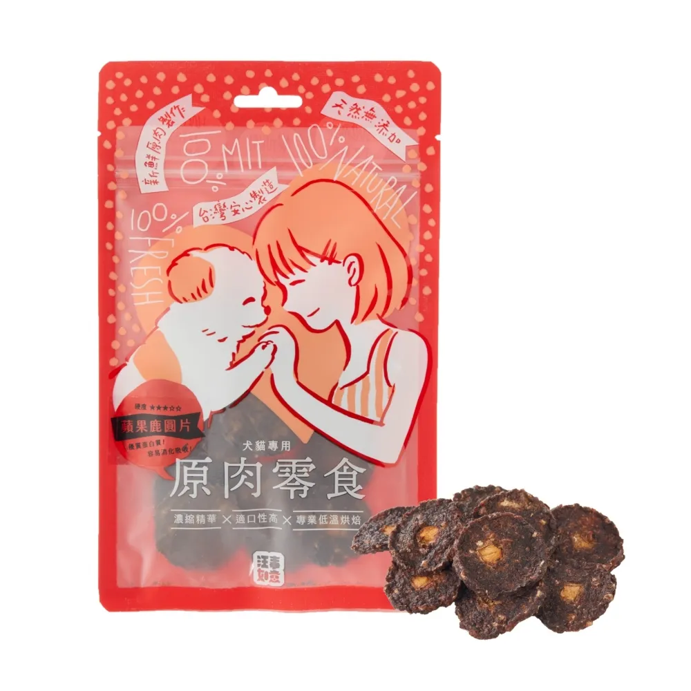 【汪事如意】- 低敏鹿肉片 ，寵物天然原肉零食 40g 歷史價格詳細信息