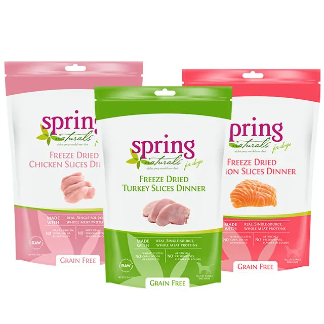美國 Spring Naturals 冷凍乾燥無穀生食肉餅犬糧 (雞肉餅/火雞肉餅/鮭魚肉餅三種口味) 1LB/包 歷史價格詳細信息