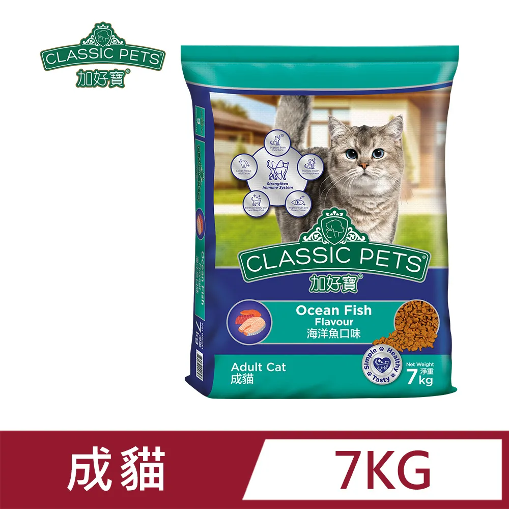 【Classic Pets 加好寶】貓乾糧 7KG(貓飼料/成貓) 歷史價格詳細信息
