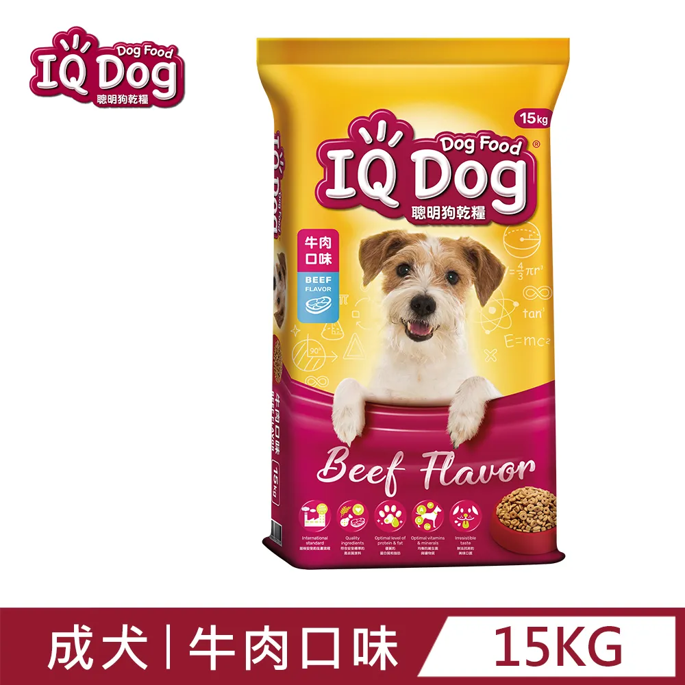 【IQ DOG】聰明狗乾糧 13.5-15KG(狗飼料/成犬) 歷史價格詳細信息
