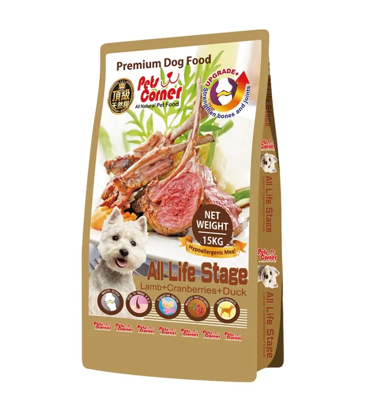 【Pets Corner 沛克樂】頂級天然糧系列 大/小顆粒 15kg -護膚低敏(羊肉) / 養生活力(雞肉) 歷史價格詳細信息
