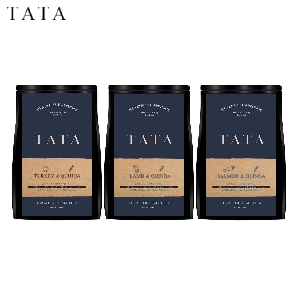 TATA 火雞肉紅藜全犬糧 400G / 4LB 狗飼料 紅藜麥 零麩質 高含肉量 歷史價格詳細信息