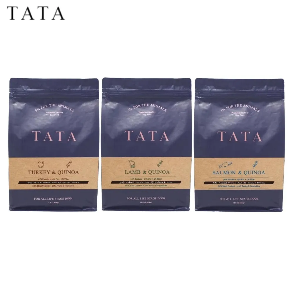 TATA 火雞肉紅藜全犬糧 400G / 4LB 狗飼料 紅藜麥 零麩質 高含肉量 歷史價格詳細信息