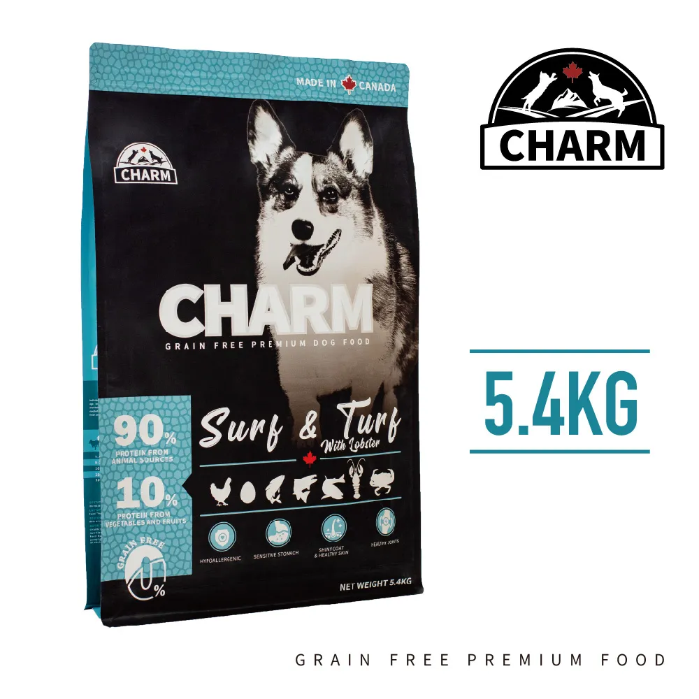CHARM 野性魅力 - 海陸龍蝦盛宴犬 1kg / 2kg / 5.4kg / 10kg 狗飼料 歷史價格詳細信息