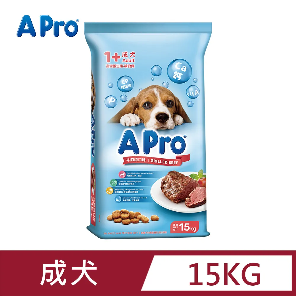 《APro 愛卜》犬糧 牛肉燒 雞肉燒 15kg【培菓寵物】 歷史價格詳細信息