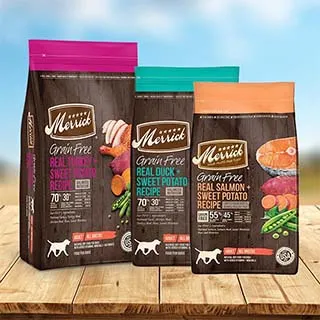 美國 Merrick 奇跡無穀貓飼料 (毛球控制/美毛鮭魚/整體健康/幼母貓 ) 四種口味可選-4LB 歷史價格詳細信息