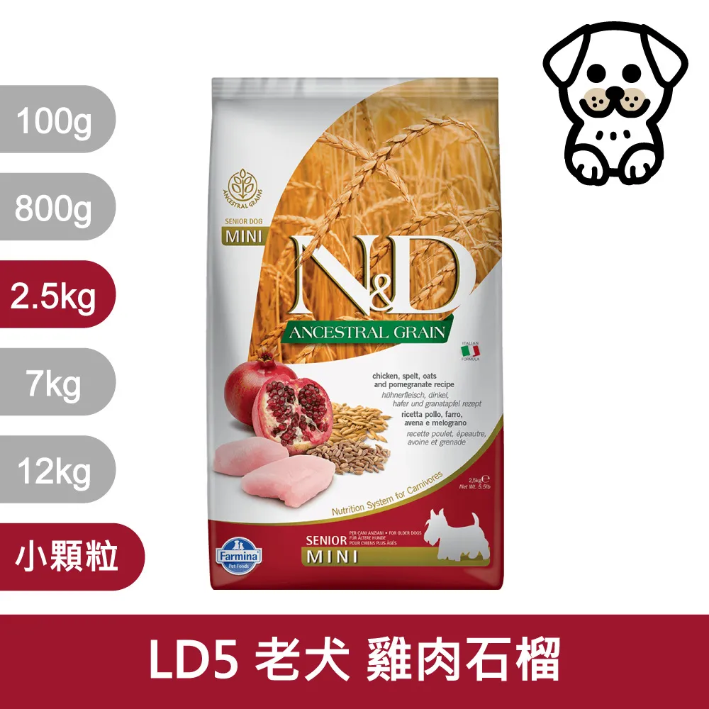 Farmina 法米納 挑嘴老犬天然低穀糧 LD-5 雞肉石榴 潔牙顆粒 12kg 歷史價格詳細信息