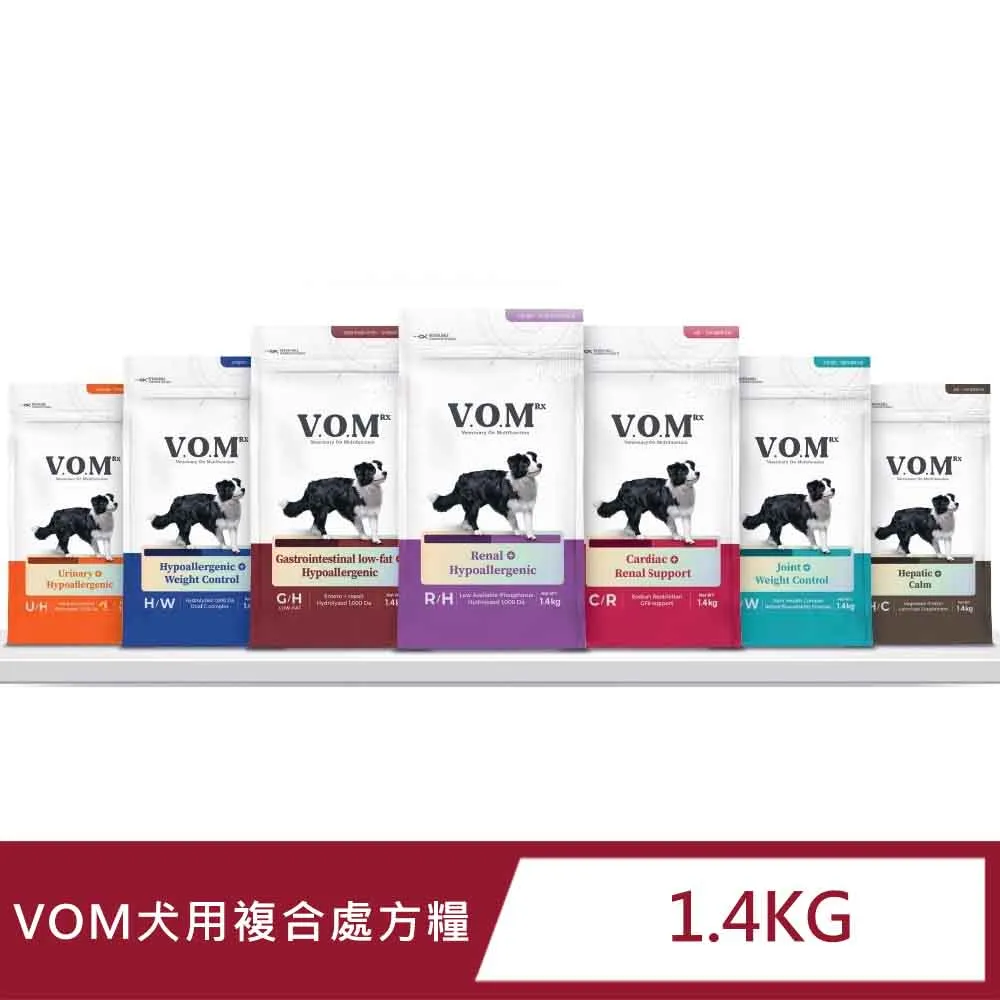 【VOM】寵物複合處方犬糧-1.4kg(保存期限2025年6月) 歷史價格詳細信息