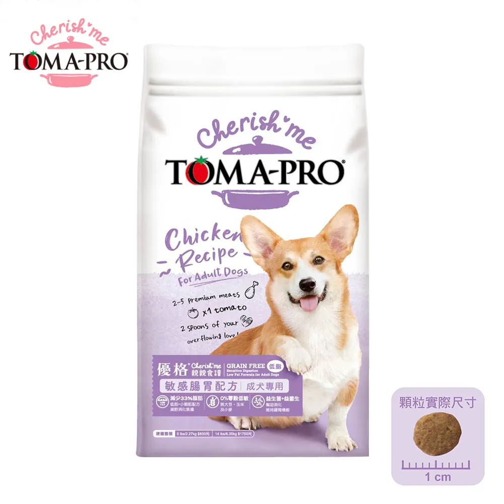 【TOMA-PRO優格】親親食譜犬糧，敏感腸胃低敏配方，2種規格，加拿大製 歷史價格詳細信息