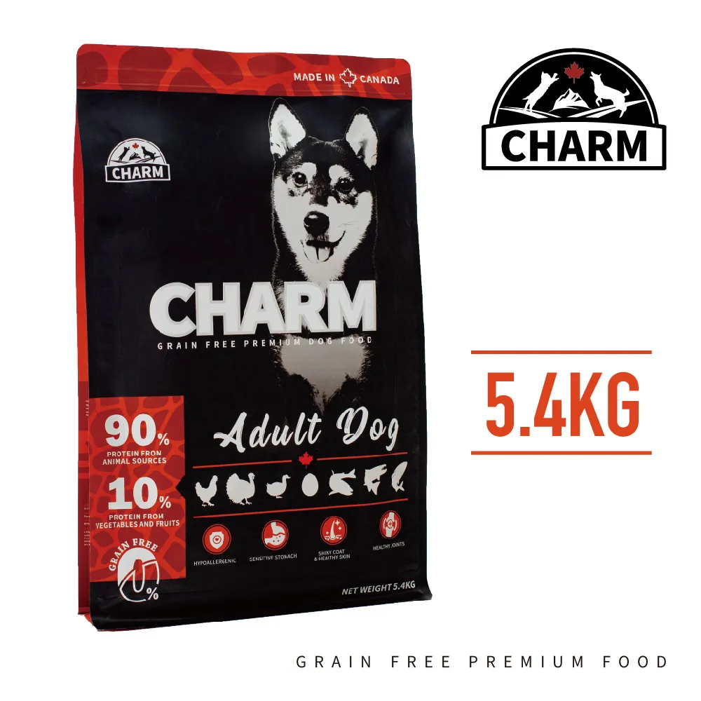 【野性魅力CHARM】成犬配方 90%動物性蛋白質 1KG/2KG/5.4KG 毛貓寵 歷史價格詳細信息