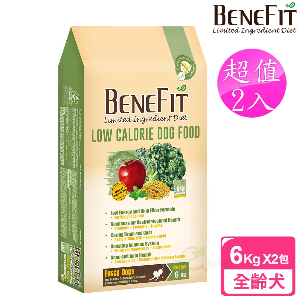【BENEFIT斑尼菲】2包超值組 L.I.D. 高能犬糧 6kg 鴨肉糙米配方 歷史價格詳細信息