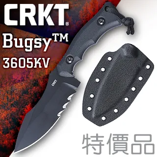 CRKT 特價品 Bugsy™半齒刃直刀#3605KV 歷史價格詳細信息