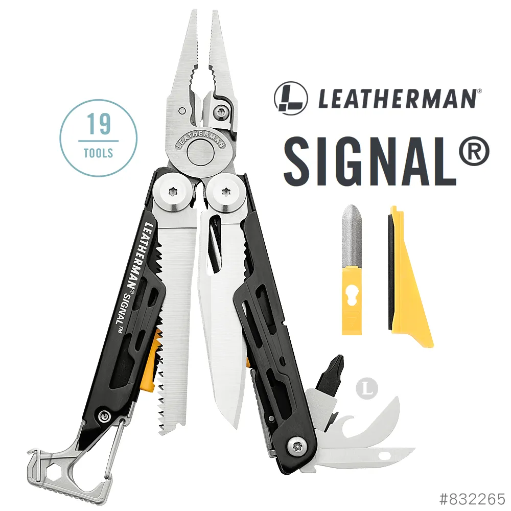 Leatherman SIGNAL 工具鉗-黑銀款 #832625(黑尼龍套) 歷史價格詳細信息