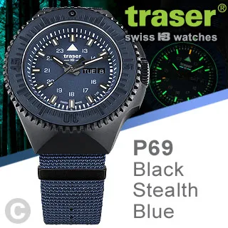 traser P69 Black Stealth Blue 戶外錶(尼龍錶帶)#109856 價格比較,價格查詢,歷史價格詳細信息