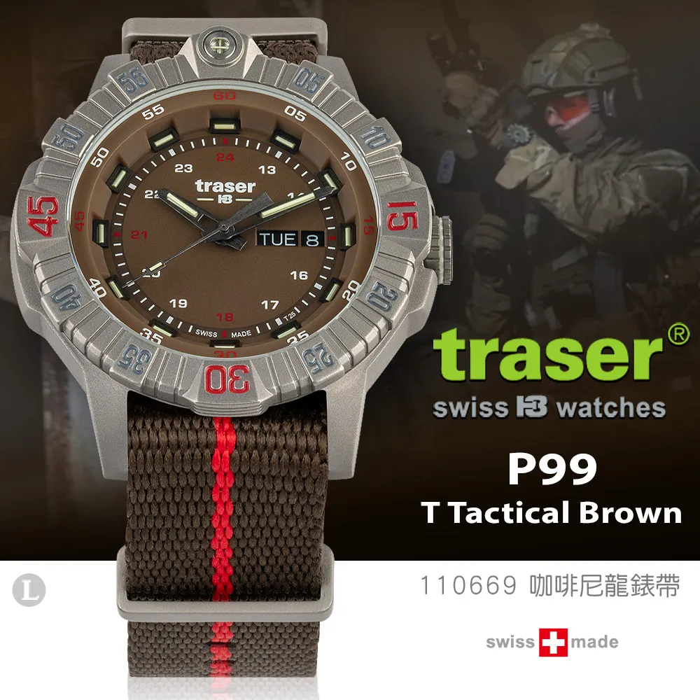 traser P99 Q Tactical Green 軍錶(NATO尼龍錶帶)#110726 歷史價格詳細信息