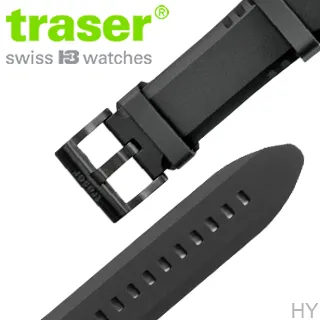 Traser 黑色皮質錶帶 (22mm)#MBM-1733 歷史價格詳細信息