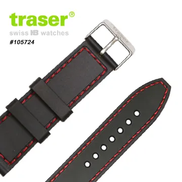 traser Rubber strap black P99 T 黑色橡膠錶帶(#110512) 歷史價格詳細信息