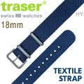 TRASER Textile strap 黑色尼龍錶帶-110(#109421) 歷史價格詳細信息