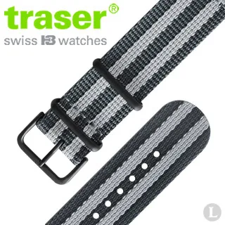 TRASER Textile strap 黑色尼龍錶帶-110(#109421) 歷史價格詳細信息