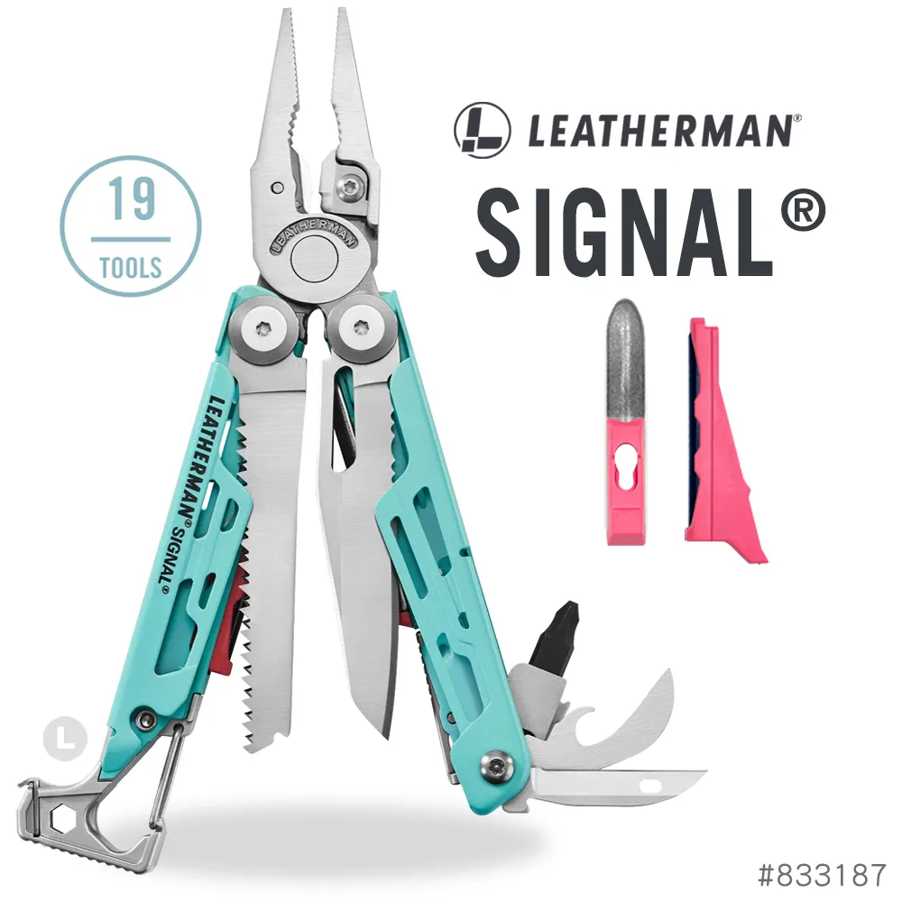 Leatherman SIGNAL 水波綠工具鉗#832733 歷史價格詳細信息