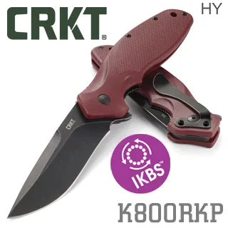 CRKT SHENANIGAN MAROON 不鏽鋼折刀 K800RKP.戰術折刀 EDC口袋刀 隨身工具小刀 IKBS球軸承 歷史價格詳細信息