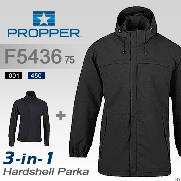 Propper 3-in-1 Hardshell Parka 3合1硬殼大衣F5436-75 價格比較,價格查詢,歷史價格詳細信息
