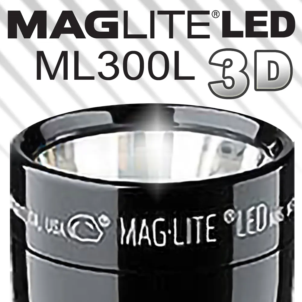 MAGLITE&reg; ML300LX™ 2-Cell D LED Flashlight 手電筒-黑色 歷史價格詳細信息