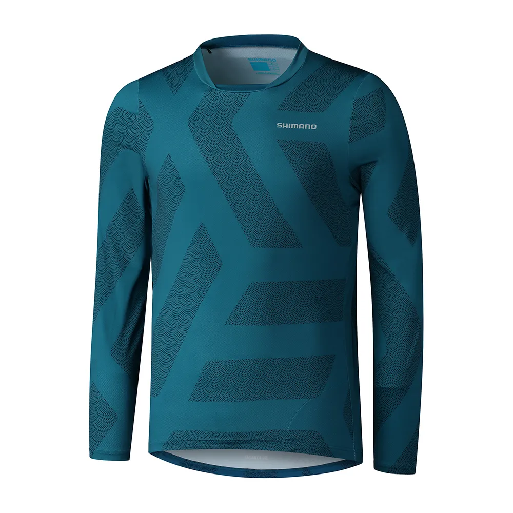 【SHIMANO】長袖全罩內搭衫 印刷圖紋 2XL SUN PROTECTION IN-063T 歷史價格詳細信息