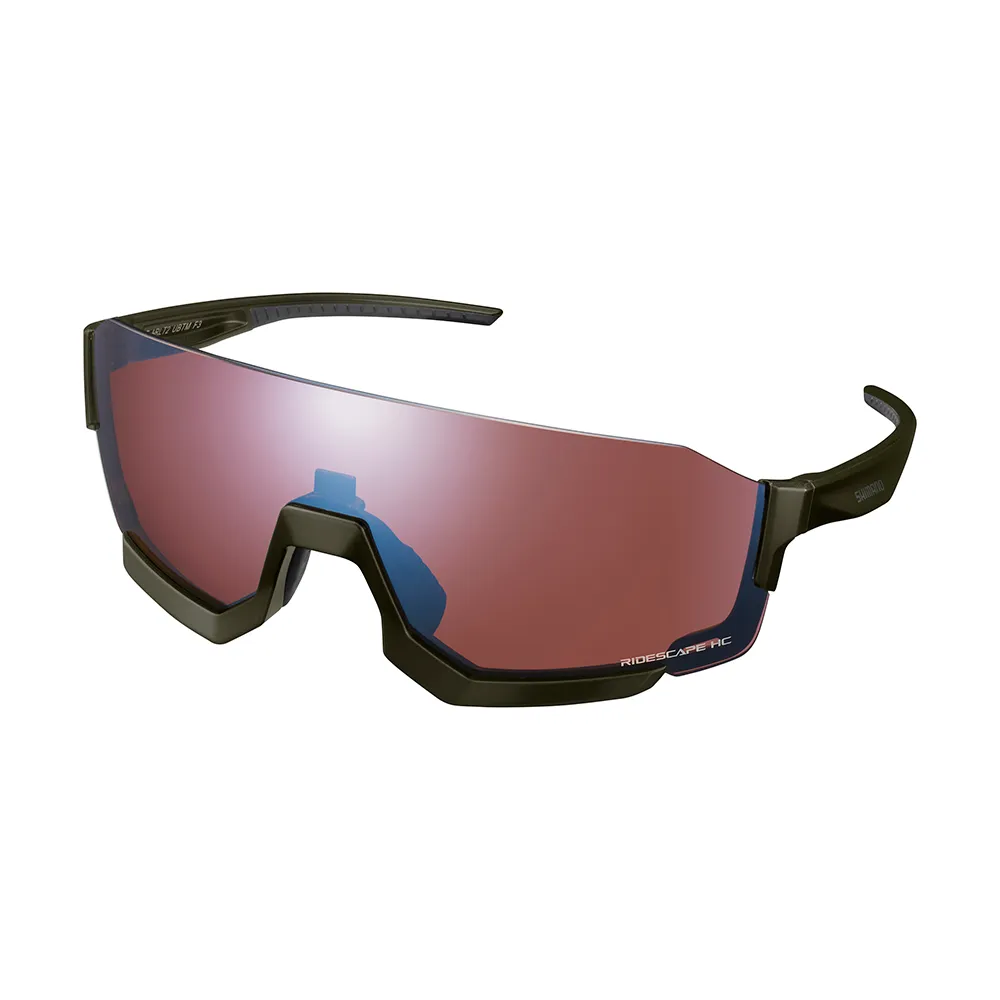 【SHIMANO】AEROLITE P RIDESCAPE RD 全景一片式太陽眼鏡 金屬白 歷史價格詳細信息