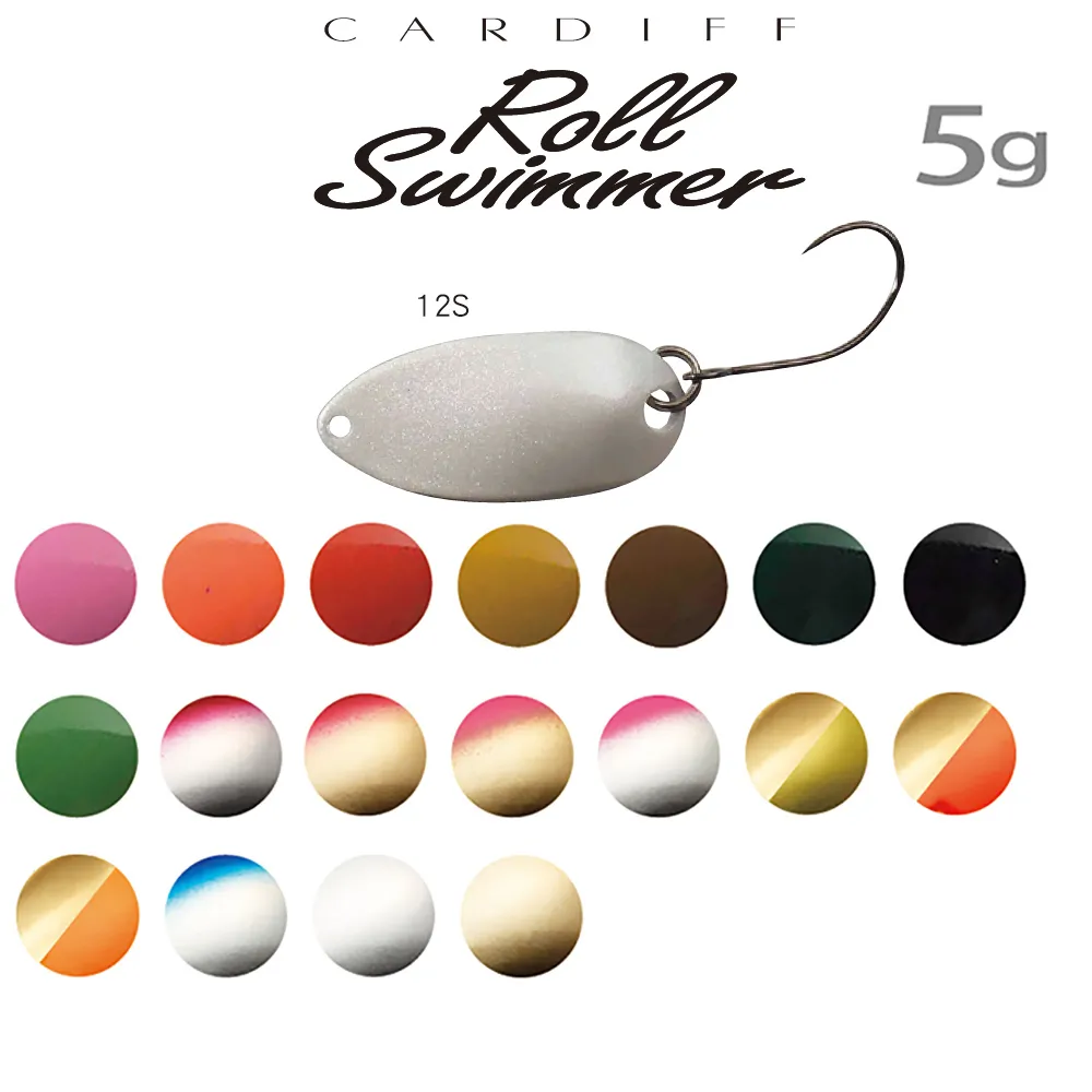 【SHIMANO】湯匙路亞 亮片 2.5g CARDIFF Roll/Slim Swimmer 奢華鍍金 歷史價格詳細信息