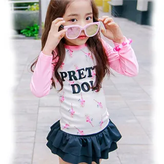 Biki比基尼妮泳衣，英文破字浮潛褲泳褲九分褲(單褲) 歷史價格詳細信息