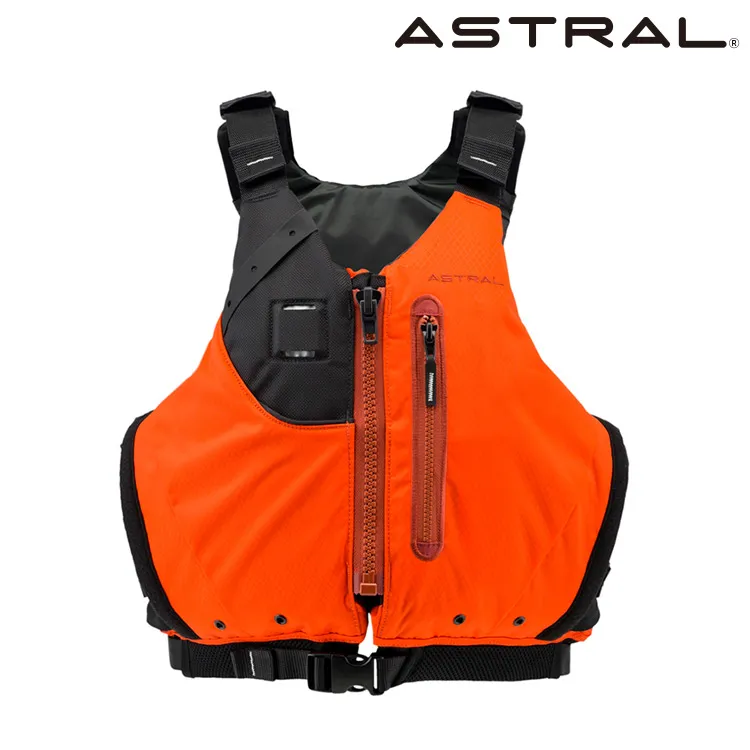 Astral 男款救生衣E-RONNY 黑橘色(S-XL) 浮力背心 浮力衣 浮板 浮力助具 釣魚 旅遊 SUP 水上-雅緻家居 歷史價格詳細信息