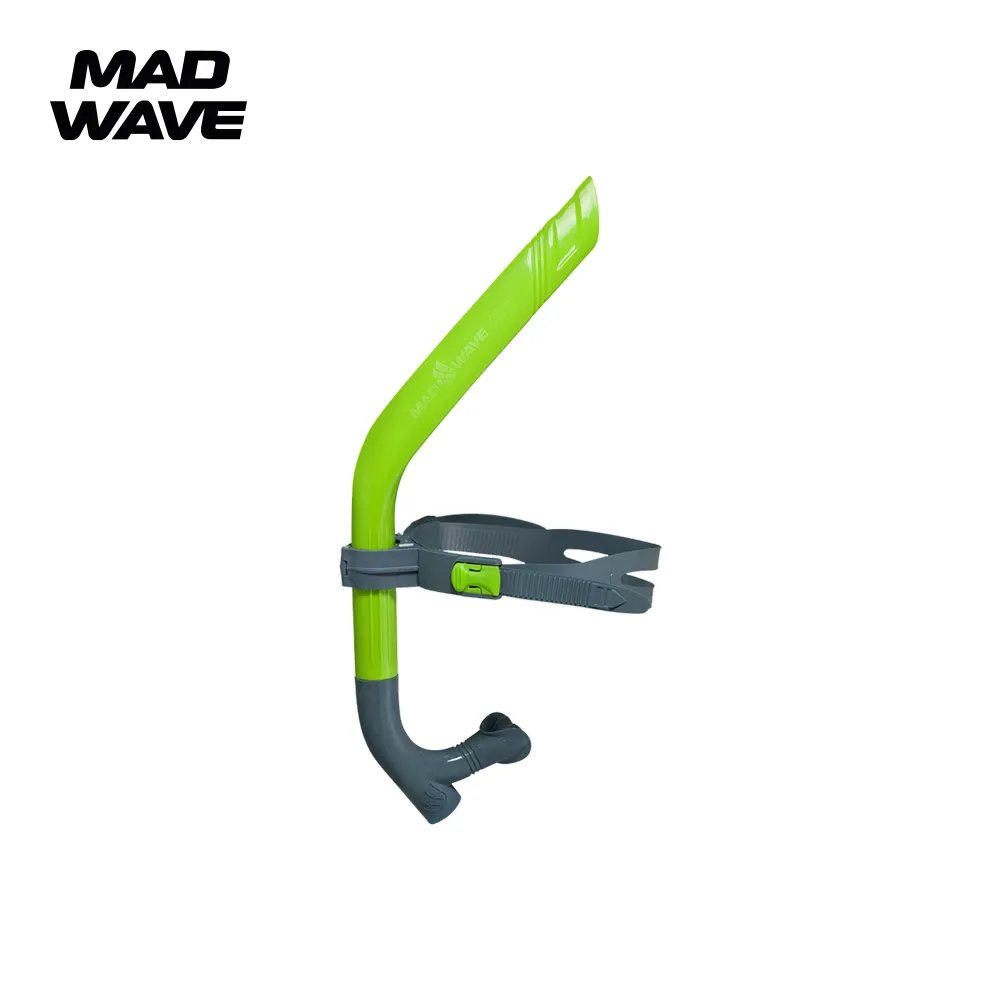 俄羅斯MADWAVE PRO SNORKEL JUNIOR 前掛式訓練專用呼吸管-綠色 歷史價格詳細信息