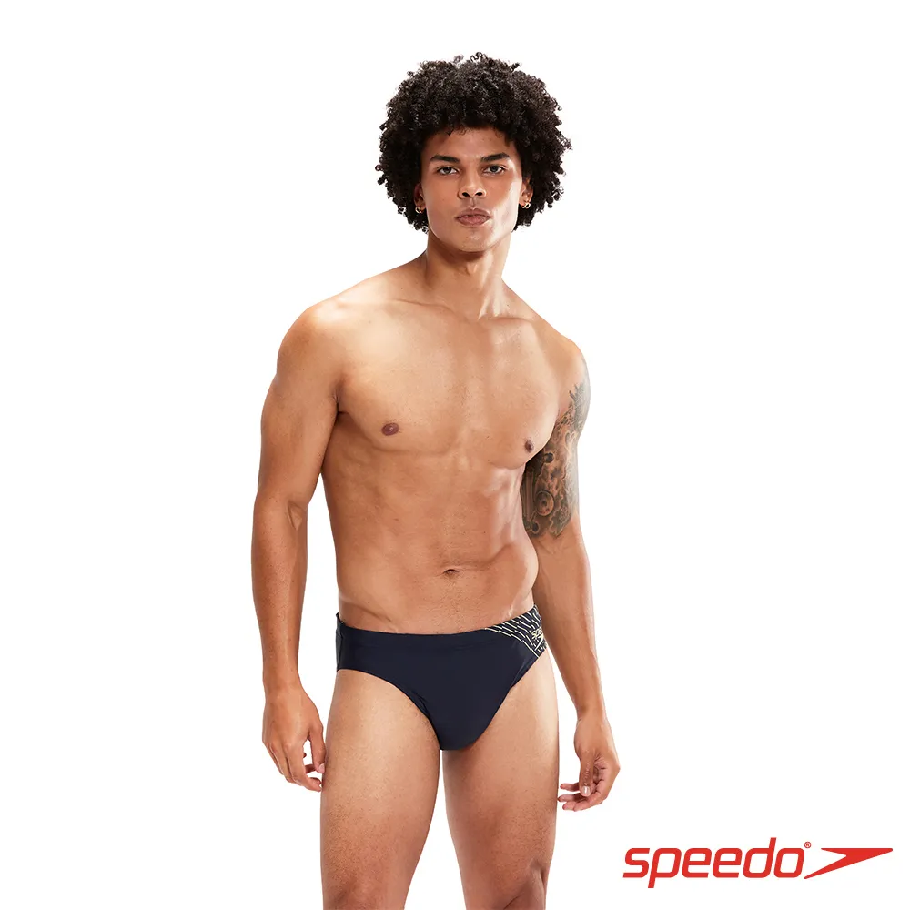 SPEEDO 男 運動三角泳褲 Medley Logo 黑/灰 歷史價格詳細信息
