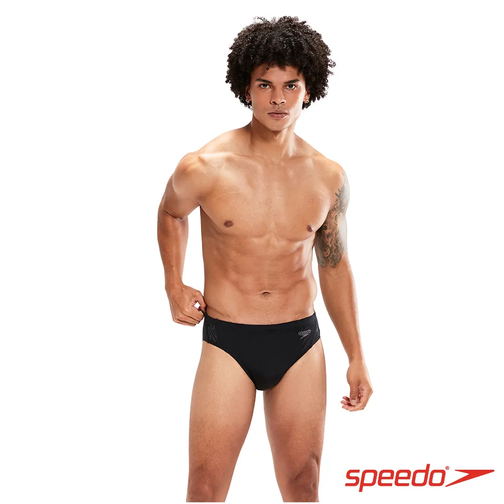 SPEEDO 男 運動三角泳褲 Splice 黑/藍 歷史價格詳細信息