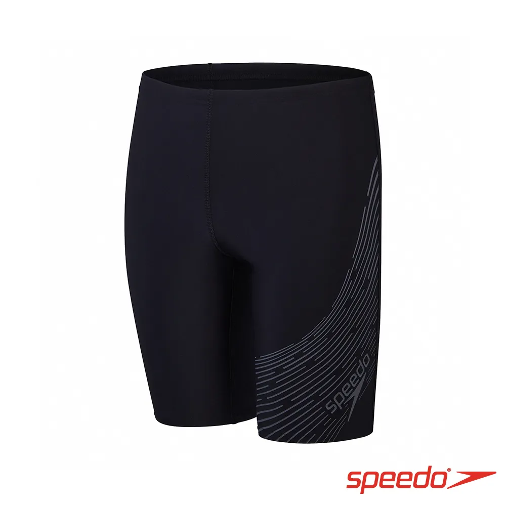 SPEEDO 男 運動及膝泳褲 Medley Logo 黑/灰 歷史價格詳細信息